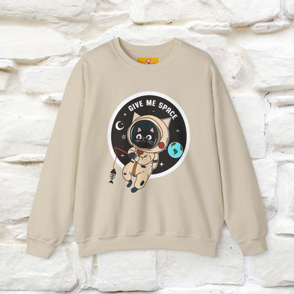 ''Give Me Space'' |Cat Sweatshirt | Nunu&Miao Studio