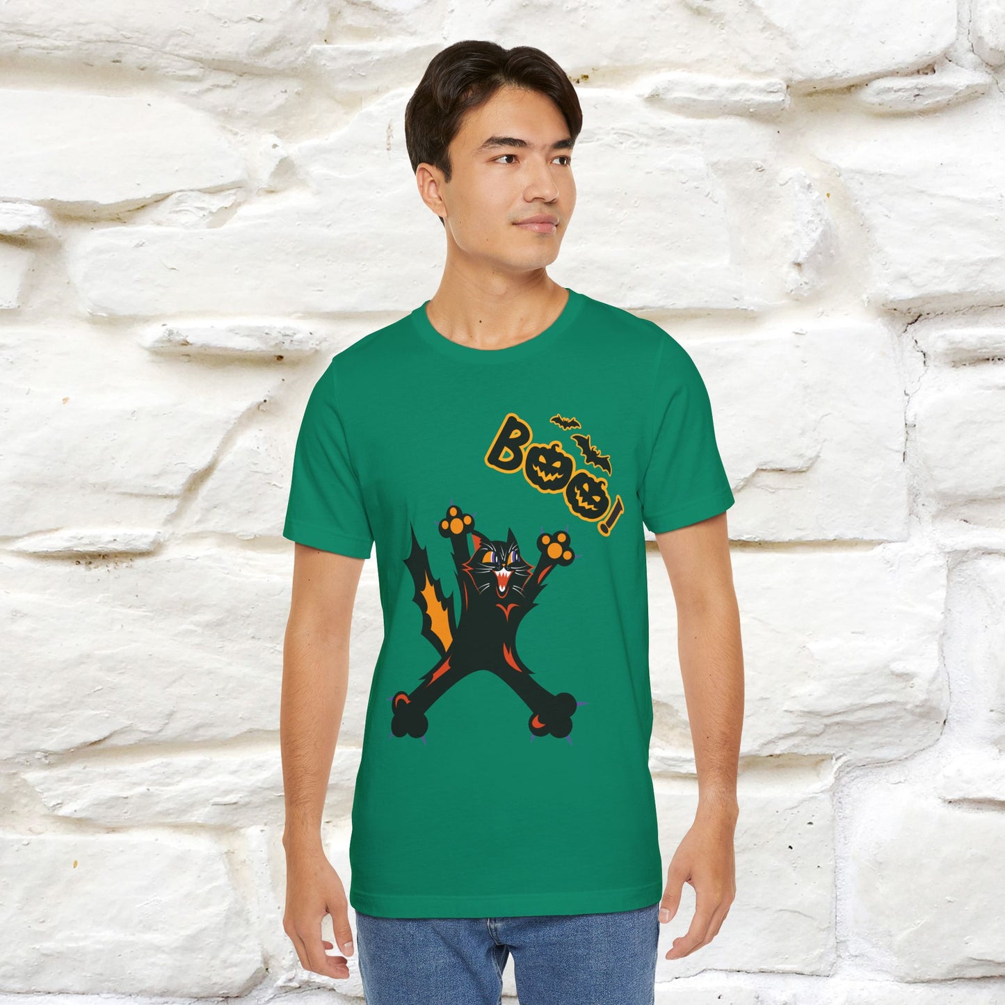 "Boo" Cat  T-shirt |Nunu&Miao Studio - Nunu&Miao Studio