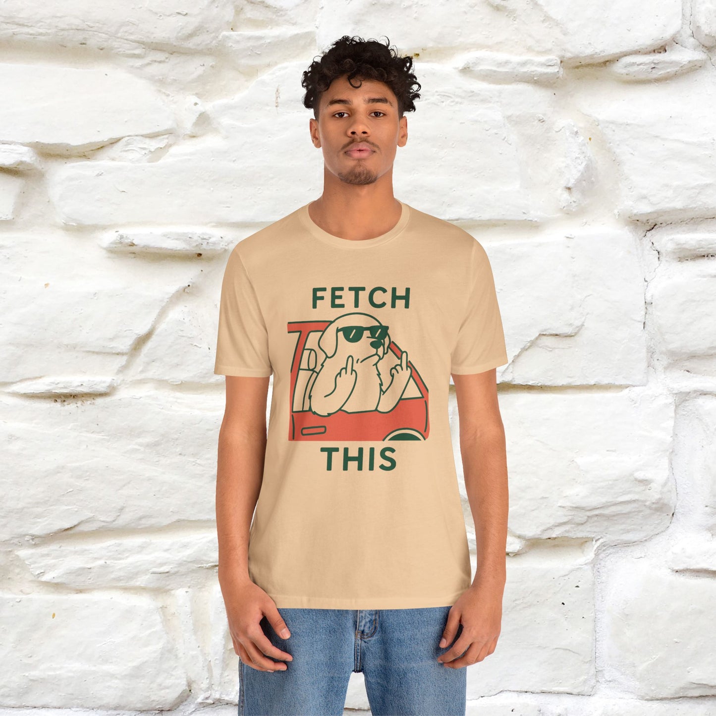 "Fetch This" Funny Dog T-shirt |Nunu&Miao Studio - Nunu&Miao Studio