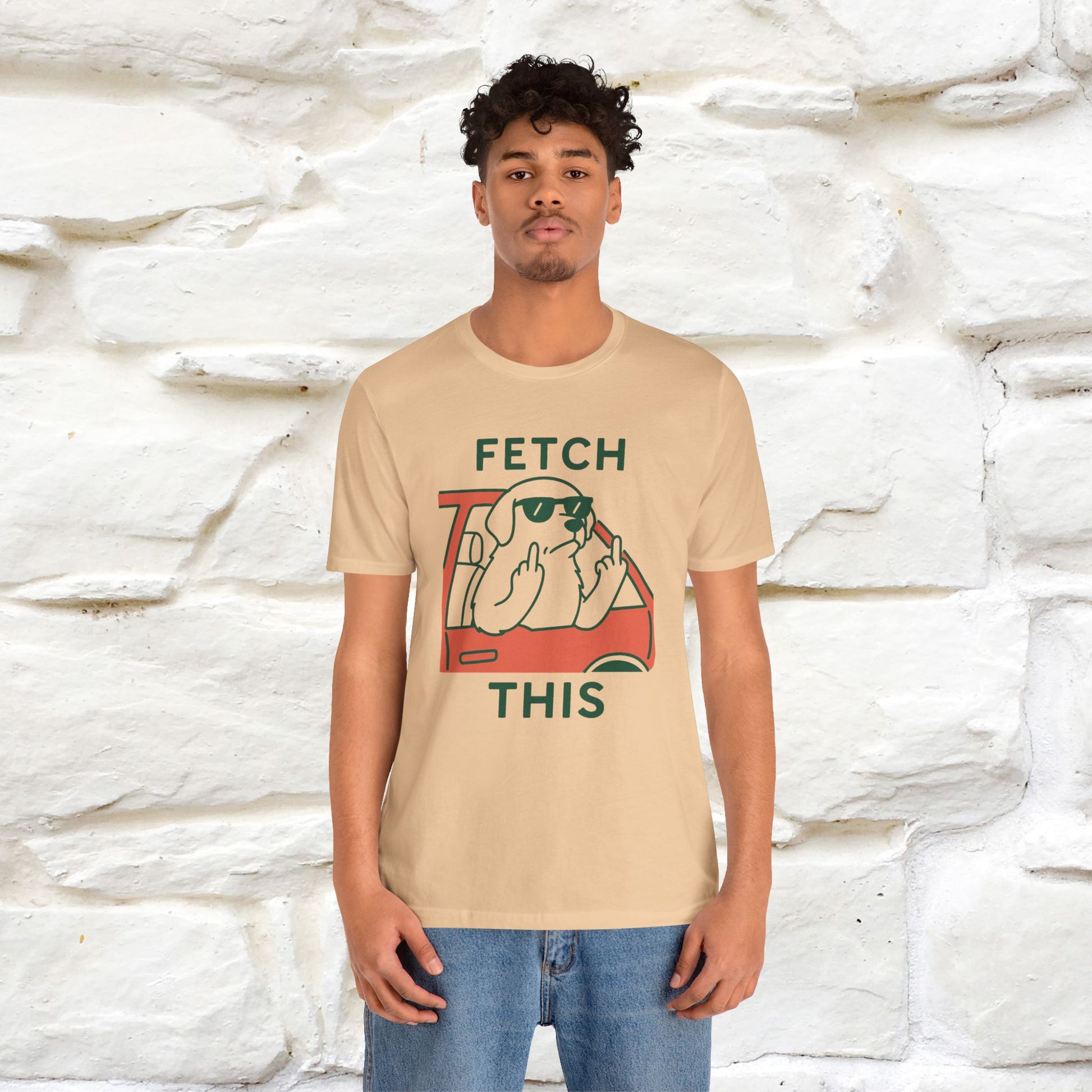 "Fetch This" Funny Dog T-shirt |Nunu&Miao Studio - Nunu&Miao Studio