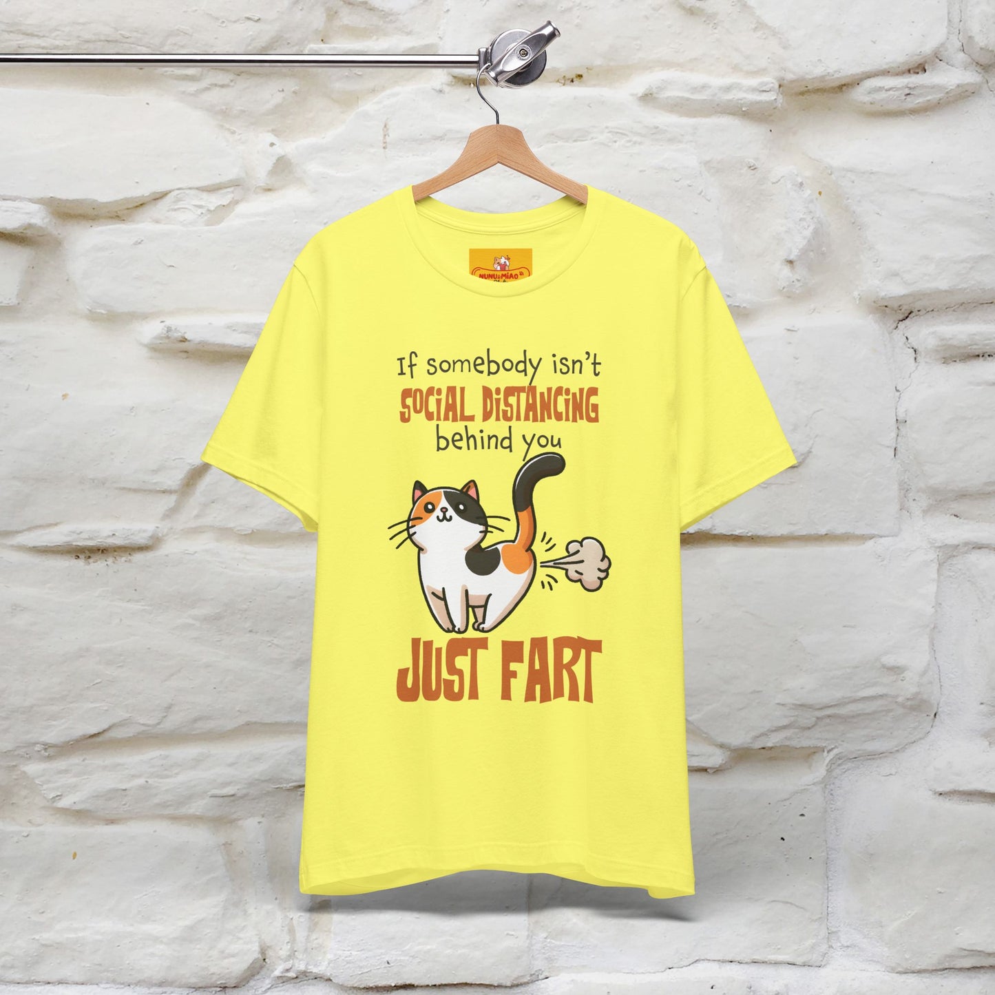 ''If Somebody Isn't Socila Distancing ...'' | Cat T-Shirt  | Nunu&Miao Studio - Nunu&Miao Studio