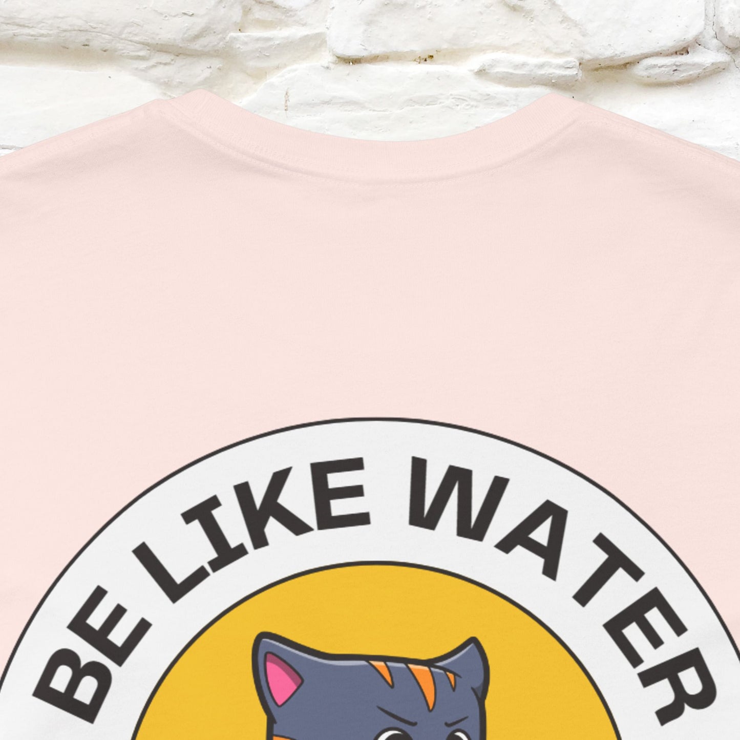 "Be Like Water: Cattitude Master | Cat T-Shirt |Nunu&Miao Studio - Nunu&Miao Studio