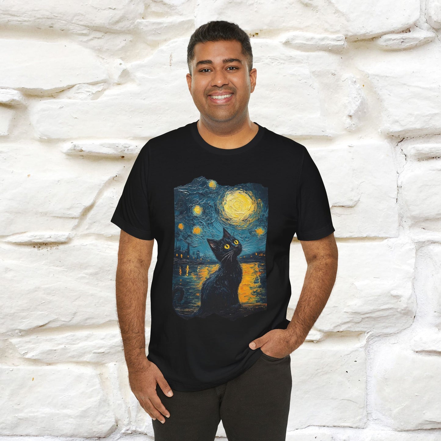 “Miaoolight.” | Cat T-Shirt | Front & Back Design | Nunu&Miao Studio