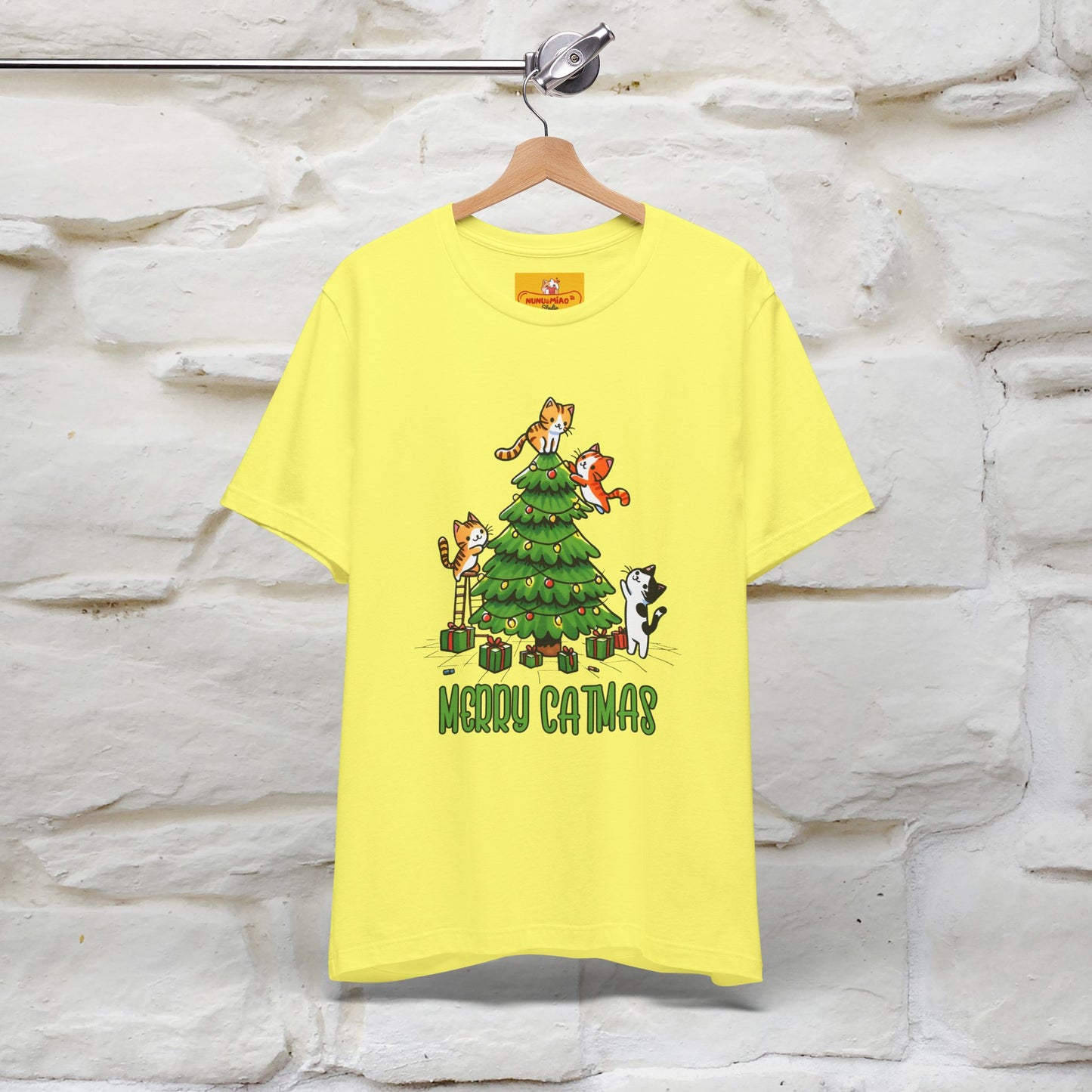 ''Merry Catmas'' | Cattitude Christmas Tee| Nunu&Miao Studio - Nunu&Miao Studio