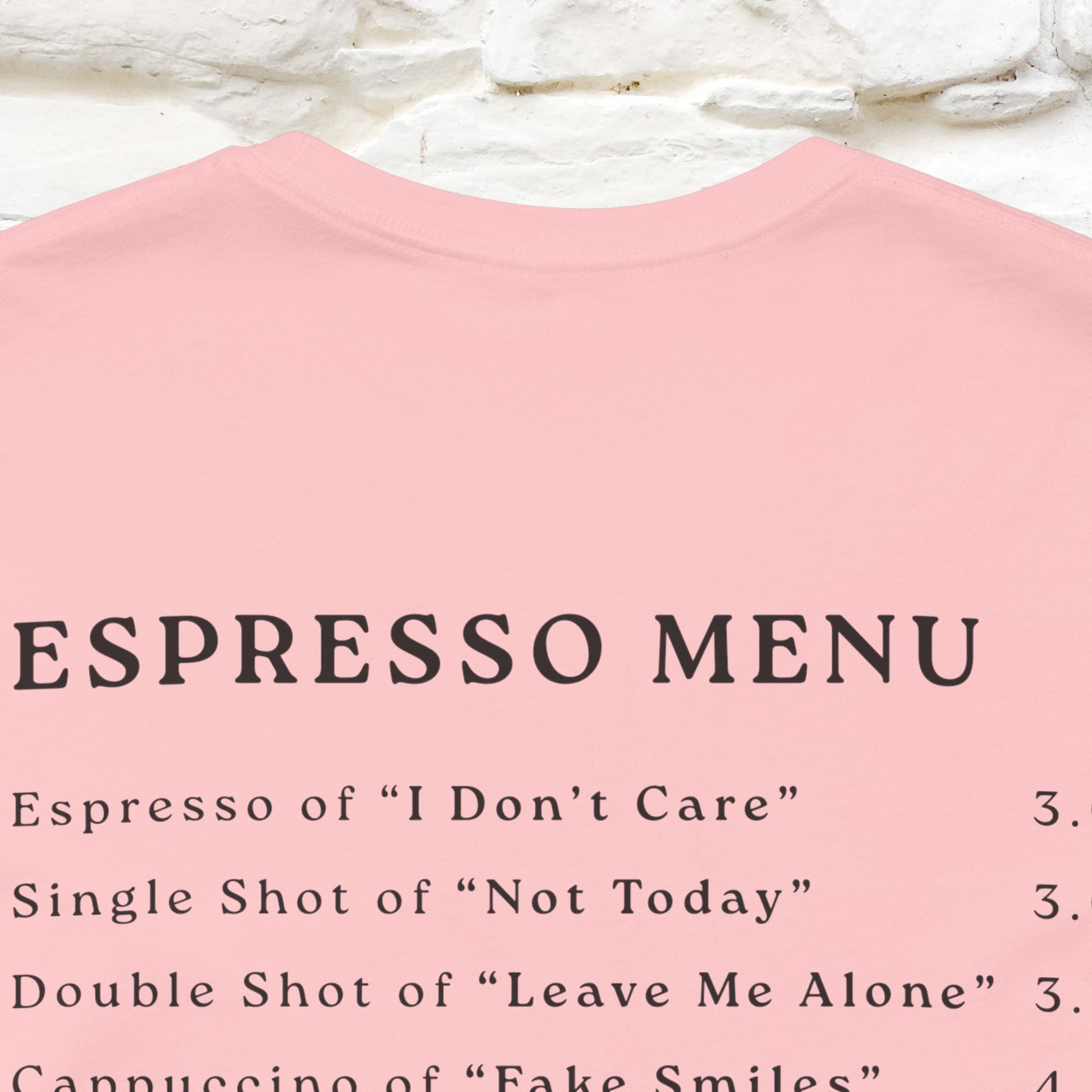 "More Espresso Less Depresso" |Cat T-Shirt | Nunu&Miao Studio - Nunu&Miao Studio