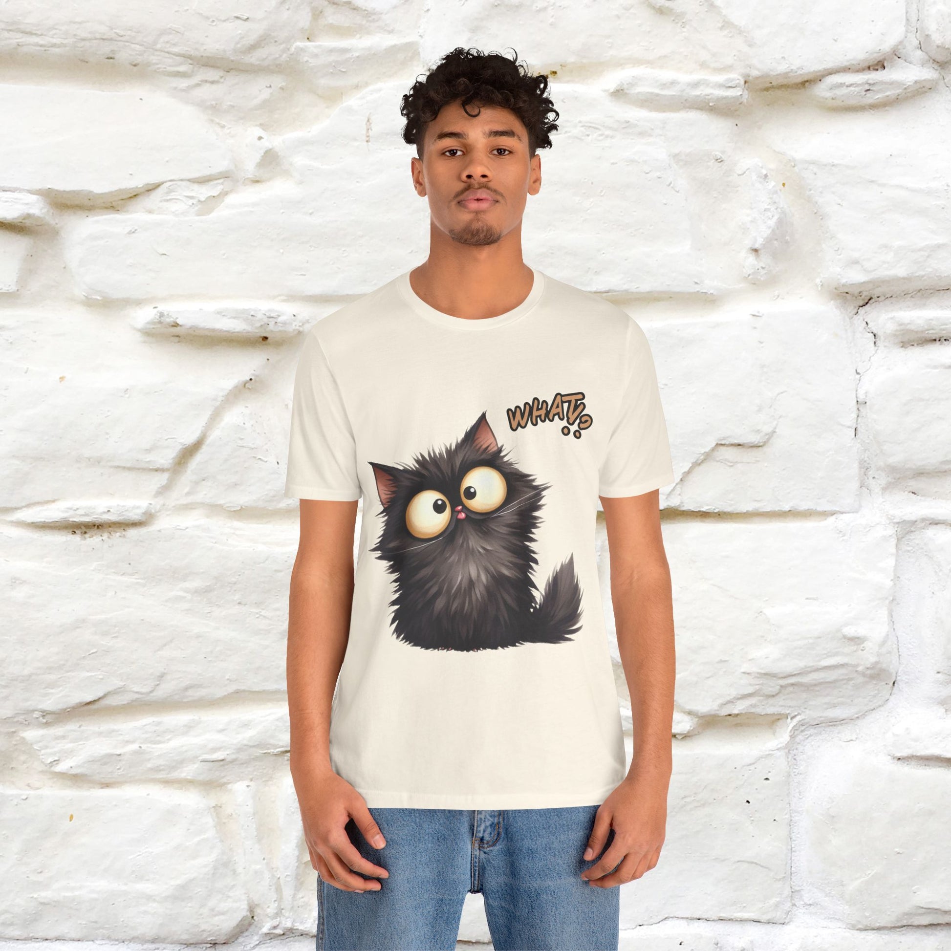 ''What ?'' | Cat T-Shirt  | Nunu&Miao Studio - Nunu&Miao Studio