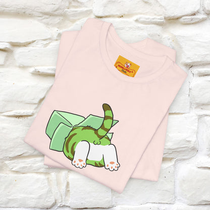 "Think outside the box? No thanks." Cat T-Shirt | Nunu&Miao Studio - Nunu&Miao Studio