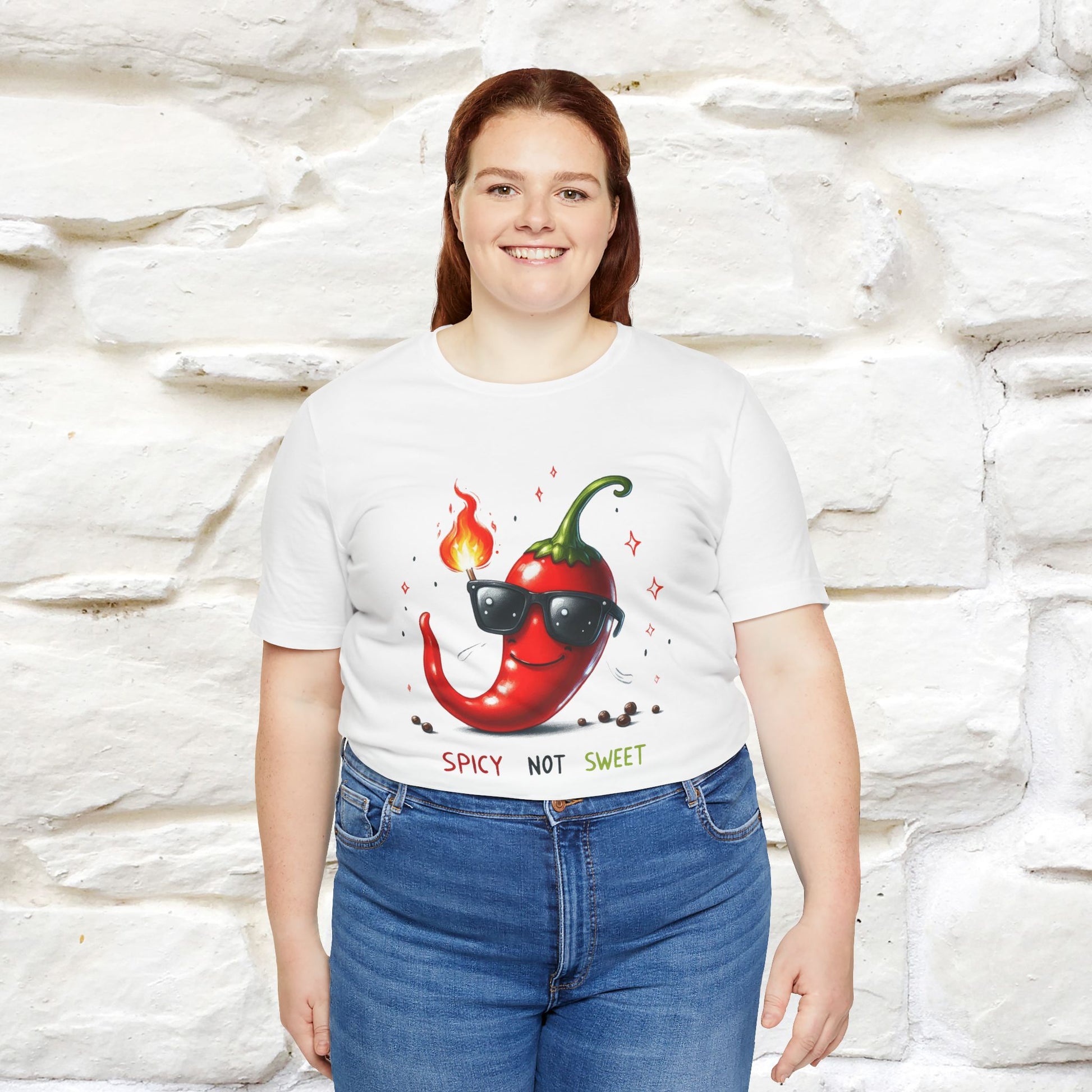 "Spicy Not Sweet" |Funny T-Shirt | Nunu&Miao Studio - Nunu&Miao Studio