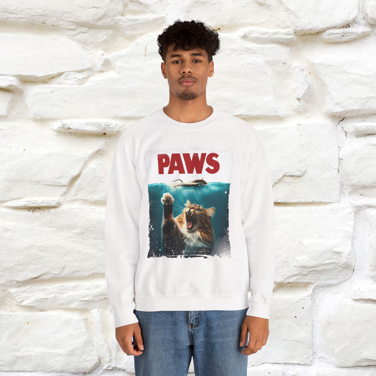 "Paws'' |Cat Sweatshirt | Nunu&Miao Studio
