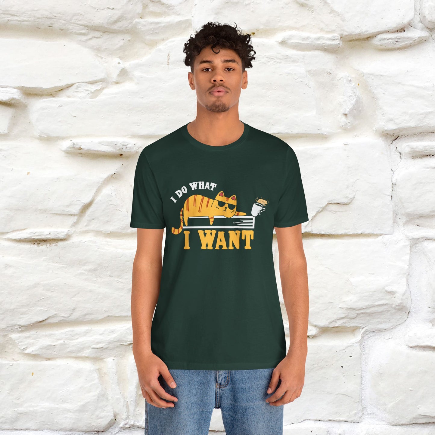 "I Do What I Want" Cat T-Shirt | Nunu & Miao Studio - Nunu&Miao Studio