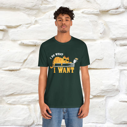 "I Do What I Want" Cat T-Shirt | Nunu & Miao Studio - Nunu&Miao Studio