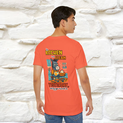 "The Kitchen Was Clean... " |Funny T-Shirt | Nunu&Miao Studio - Nunu&Miao Studio