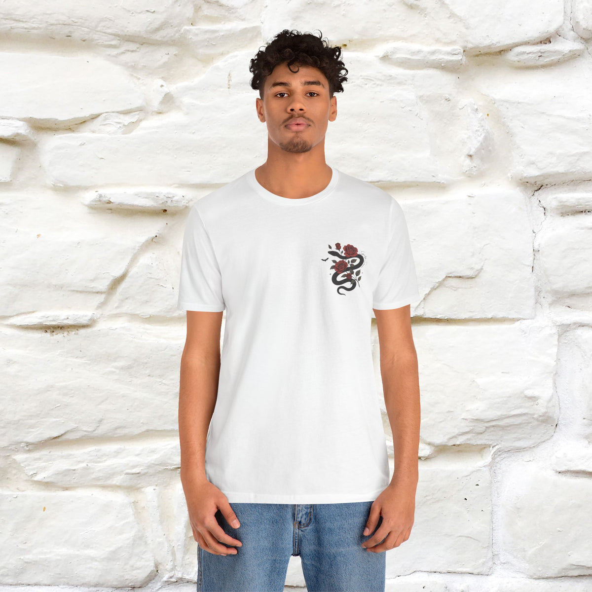 "The Rose and The Snake " Halloween T-shirt |Nunu&Miao Studio