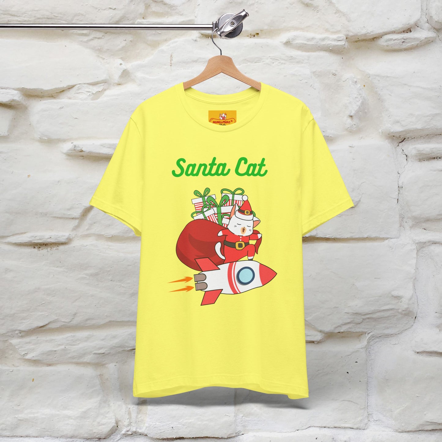 "Funny Santa Cat..." | Cat T-Shirt | Nunu&Miao Studio