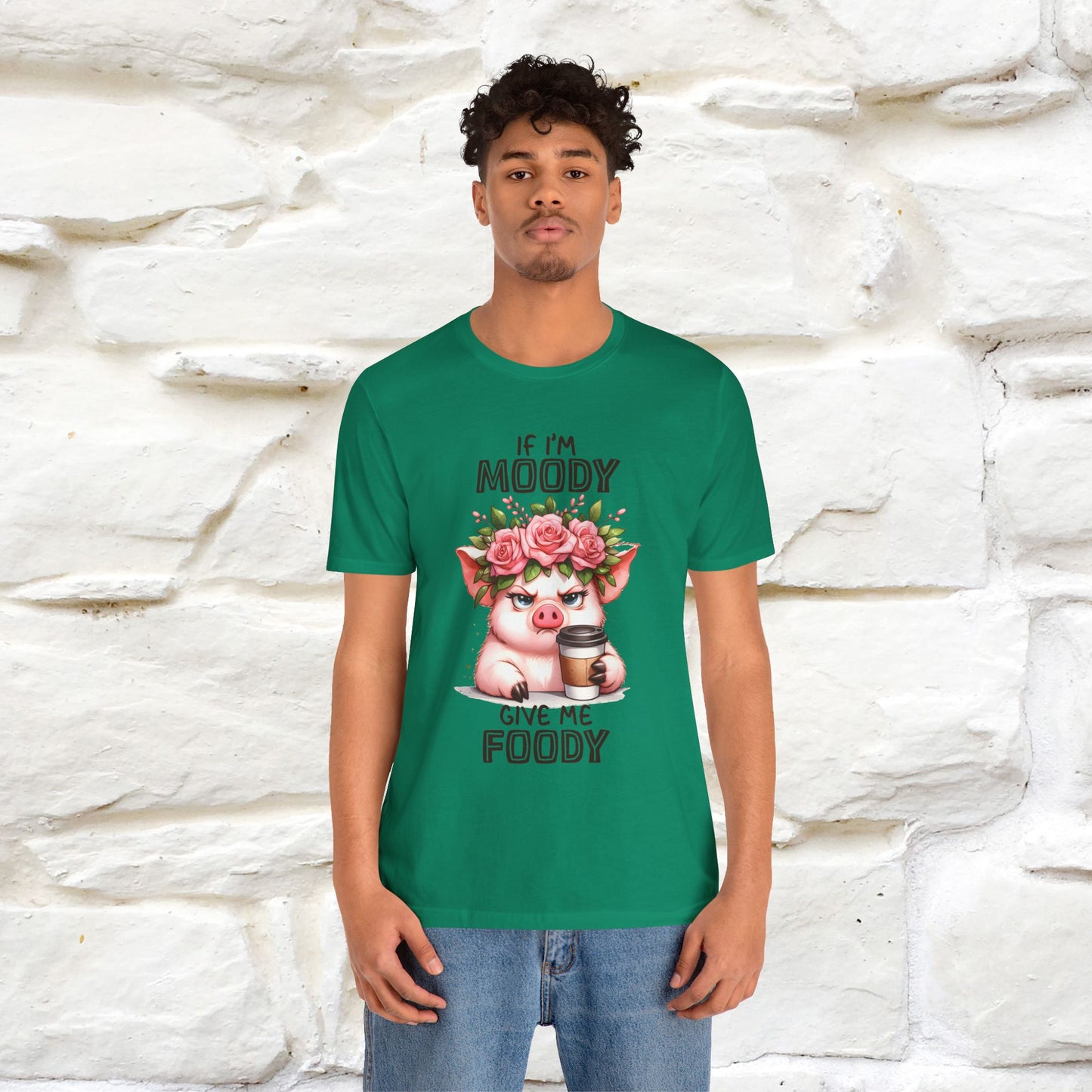 ''If I'm Moody Give Me Foody''| Funny T-Shirt | Nunu&Miao Studio