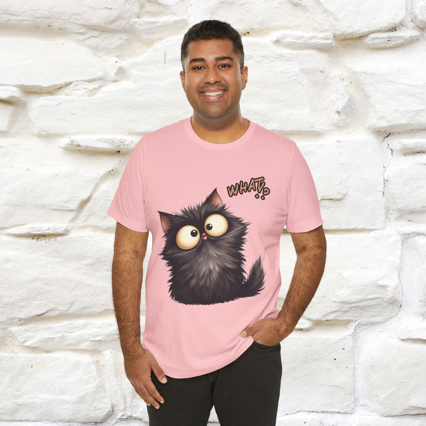 ''What ?'' | Cat T-Shirt  | Nunu&Miao Studio - Nunu&Miao Studio