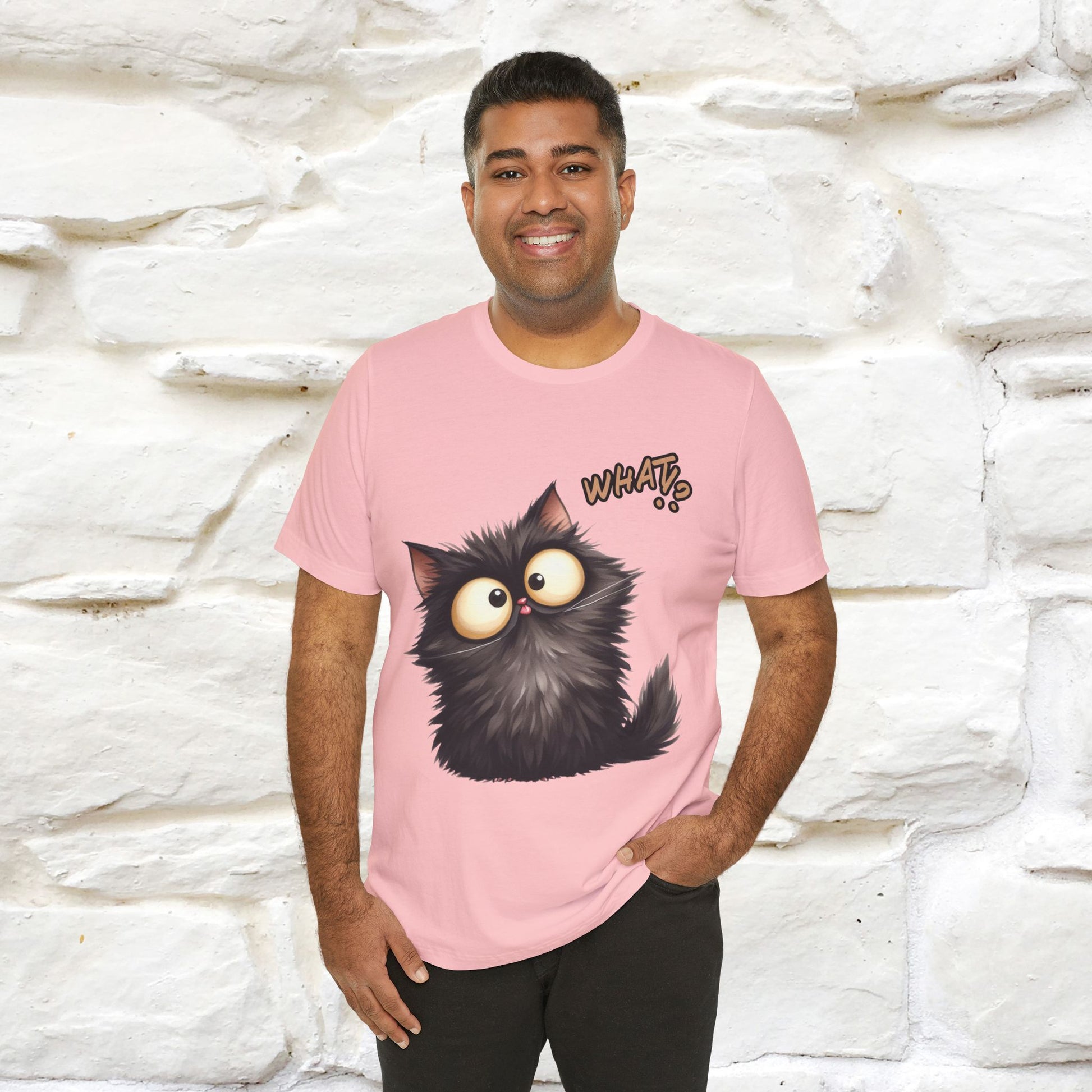 ''What ?'' | Cat T-Shirt  | Nunu&Miao Studio - Nunu&Miao Studio