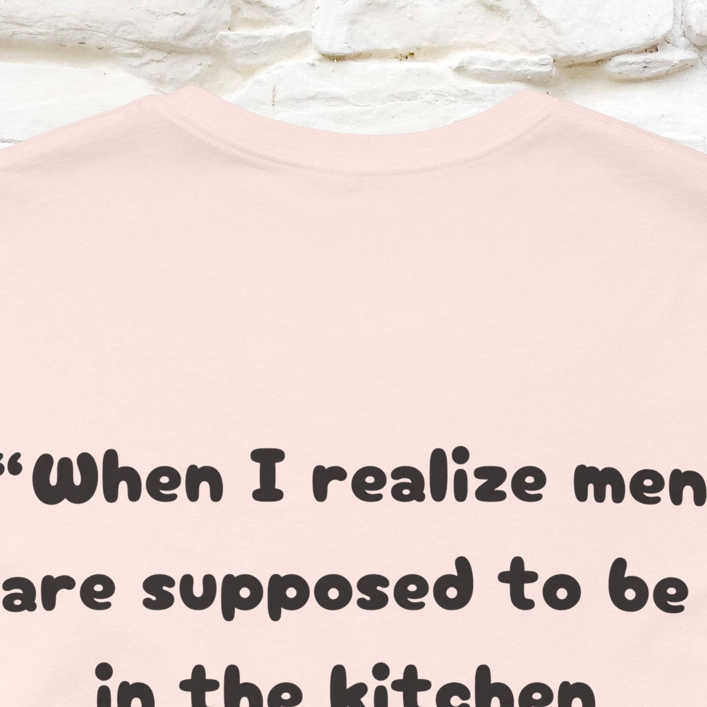 ’“When I realize men are ...." Funny Cat T-Shirt | Nunu&Miao Studio