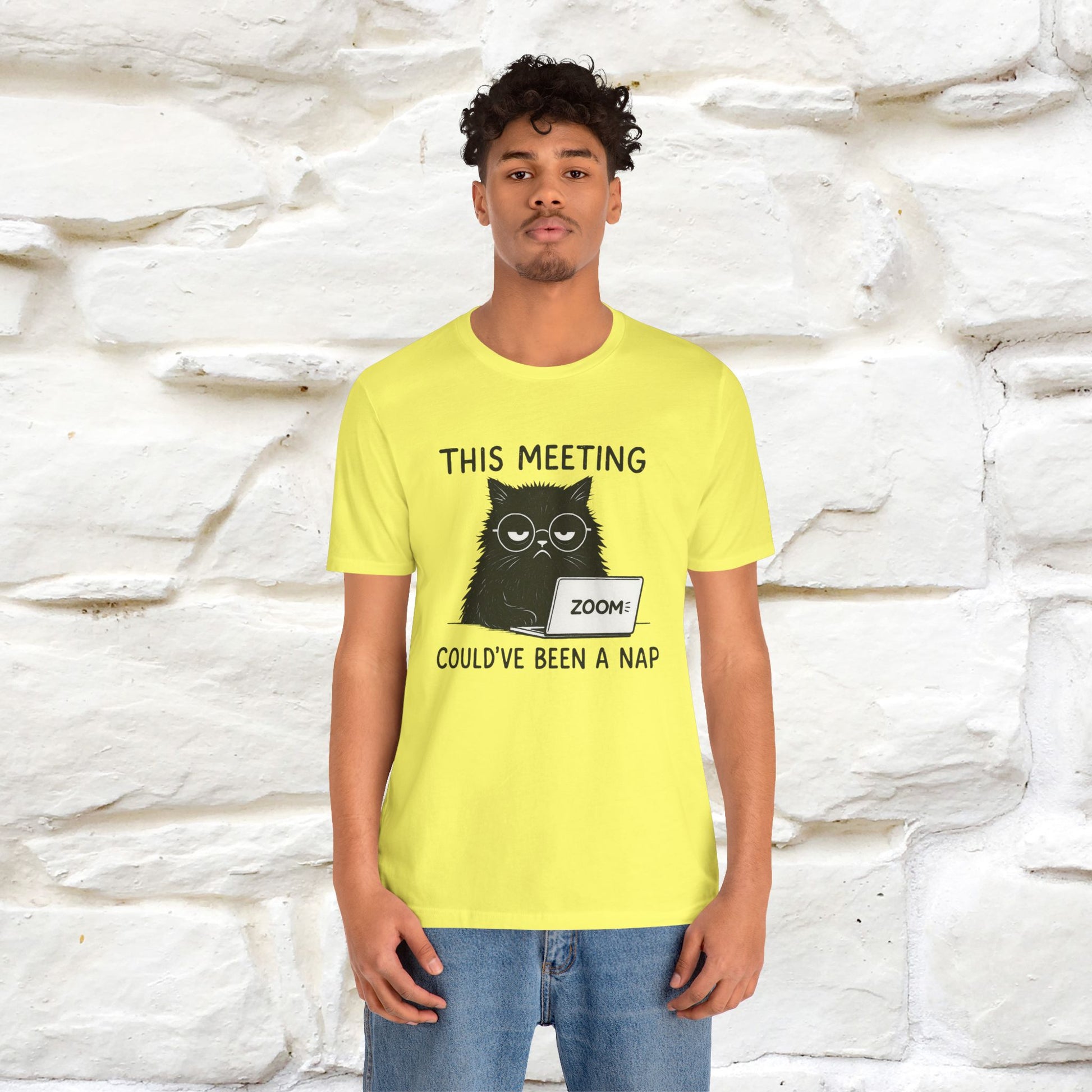 "This Meeting Could've Been a Nap" | Sarcastic Cat T-Shirt | Nunu&Miao Studio - Nunu&Miao Studio