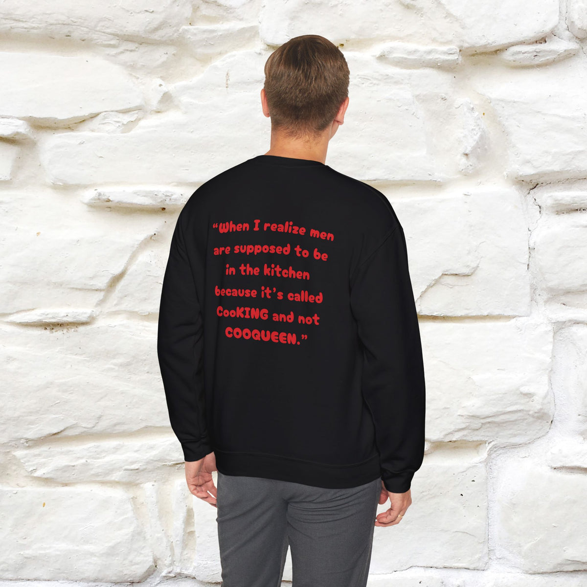 ''When I realize men are...'' | Cute Cat Sweatshirt | Nunu&Miao Studio