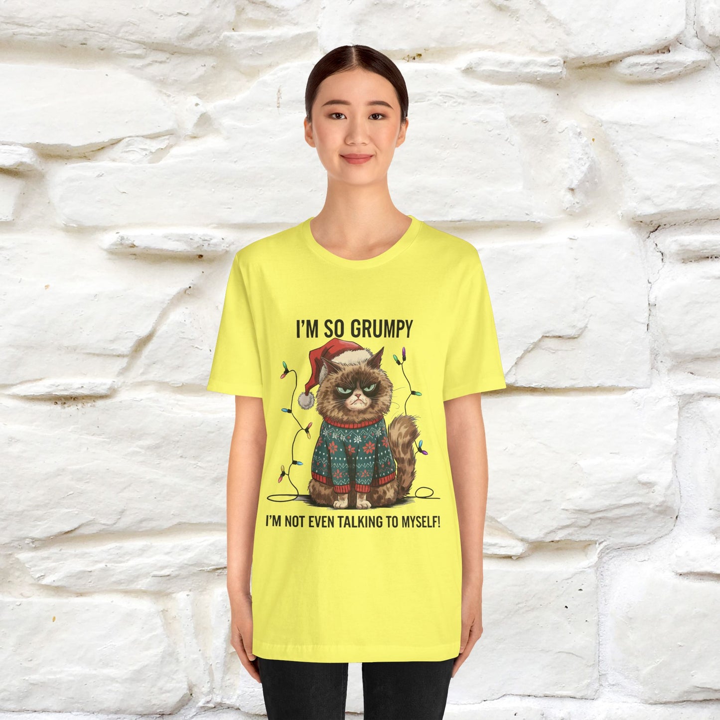 "I'm So Grumpy, I'm Not Even Talking To Myself" |Funny T-Shirt | Nunu&Miao Studio