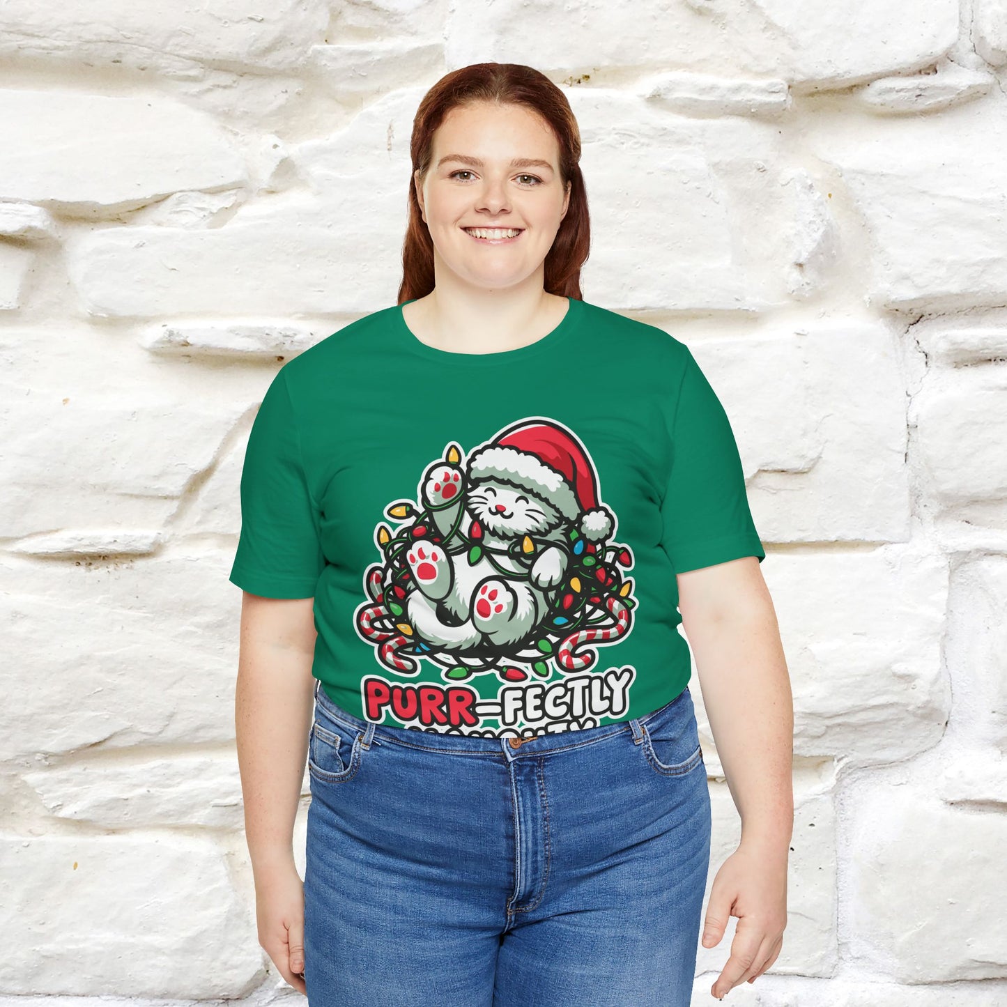 “Purr-Fectly Naughty” | Cat T-Shirt | Nunu&Miao Studio