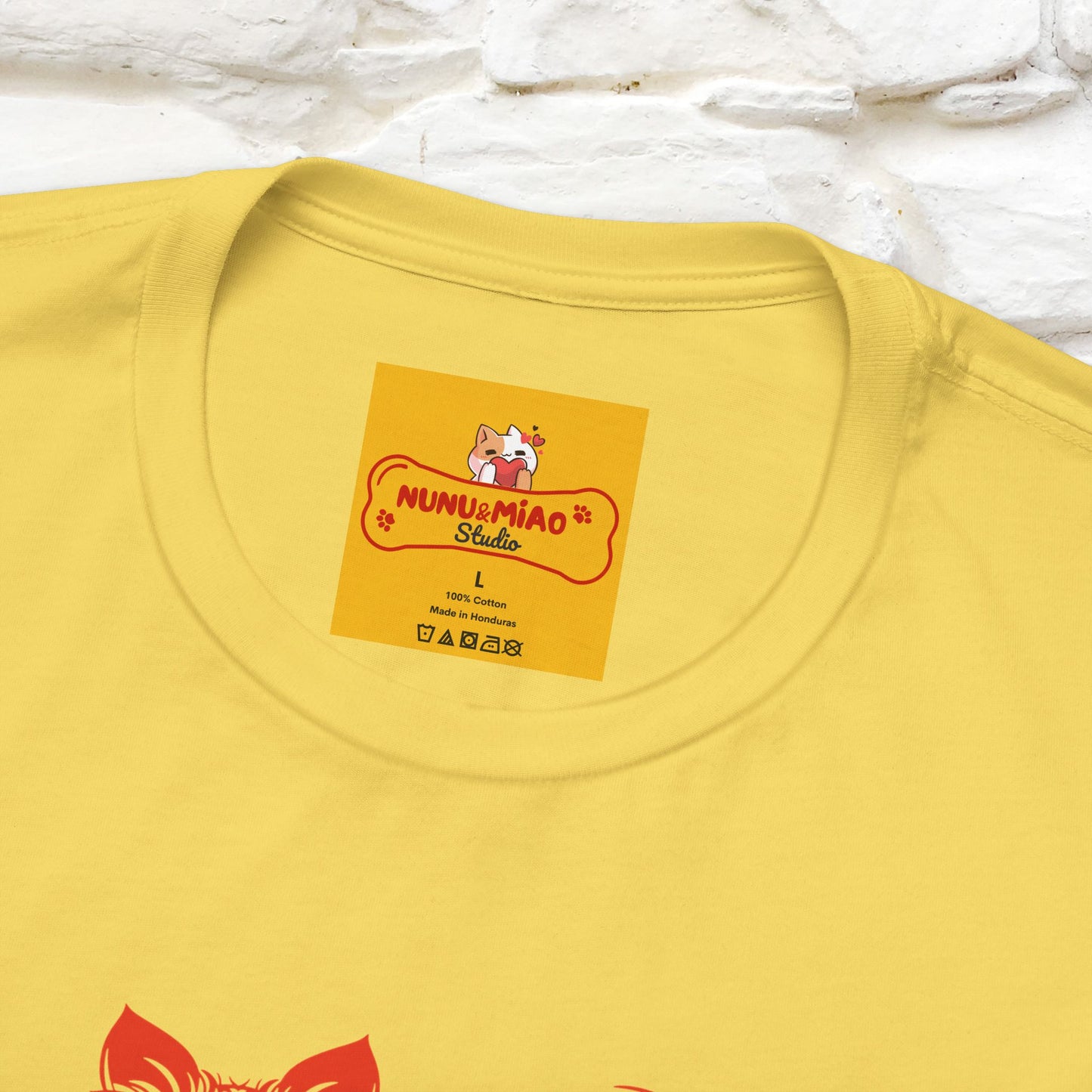 "The Third Eye'' Cat T-Shirt Front and Back Design | Nunu&Miao Studio - Nunu&Miao Studio