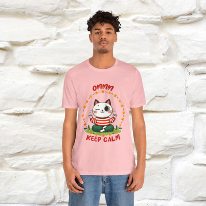 ''Ommm, Keep Calm'' Cat T-Shirt | Nunu&Miao Studio