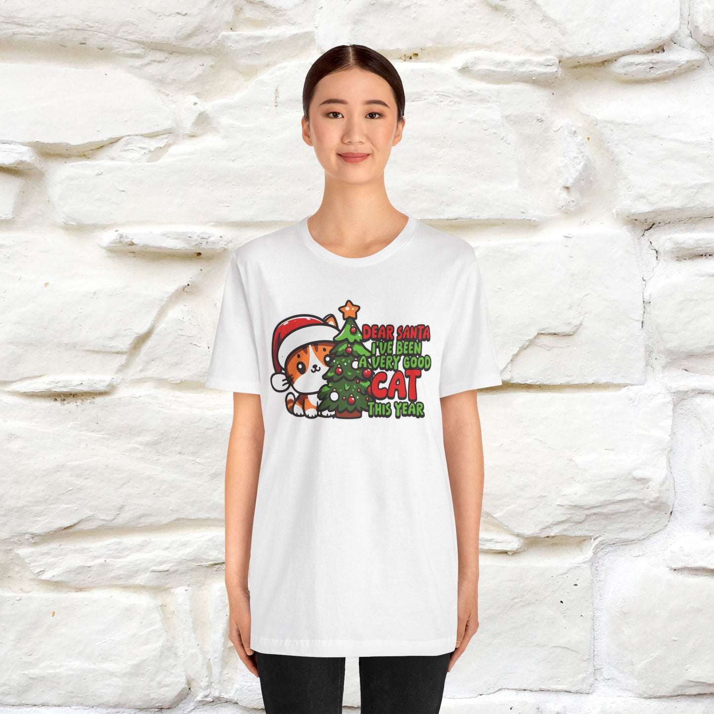 “Dear Santa, I'v Been a Very Good Cat..” | Cat T-Shirt | Nunu&Miao Studio