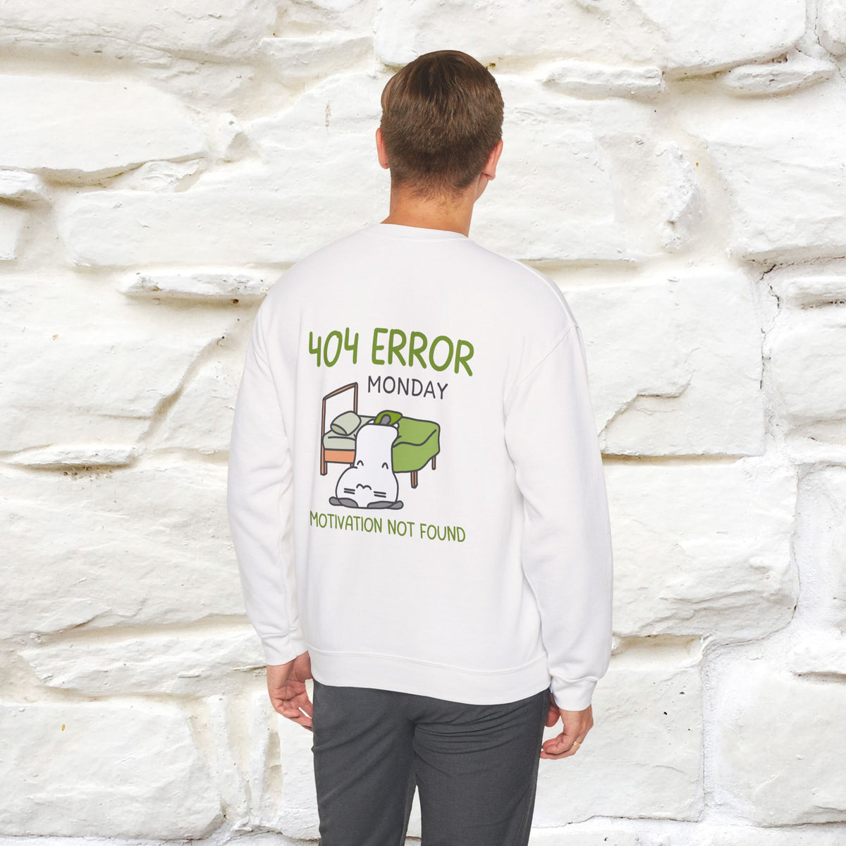 "404 Error'' |Cat Sweatshirt | Nunu&Miao Studio
