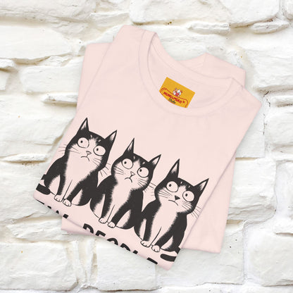 Ew, People | Funny Cat T-Shirt | Nunu&Miao Studio - Nunu&Miao Studio