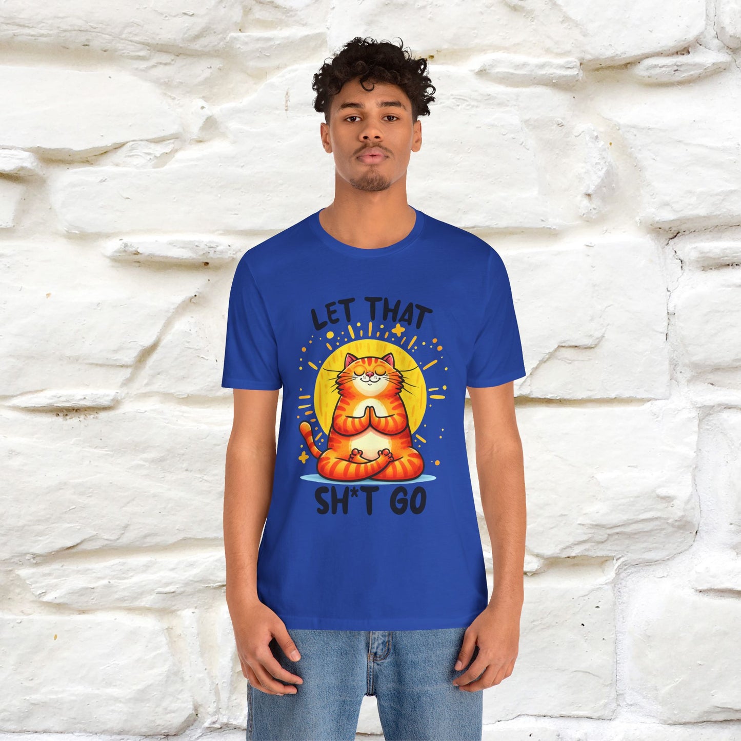 "Let That Sh*t Go" Cat T-shirt |Nunu&Miao Studio - Nunu&Miao Studio