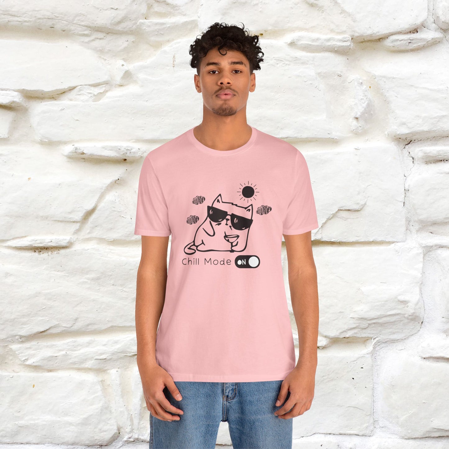 ''Chill Mode on'' Cat T-Shirt | Nunu&Miao Studio