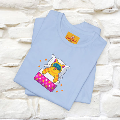 "I Am Sorry I Have Plans With My Bed" |  Cat T-Shirt | Front & Back Design | Nunu&Miao Studio - Nunu&Miao Studio