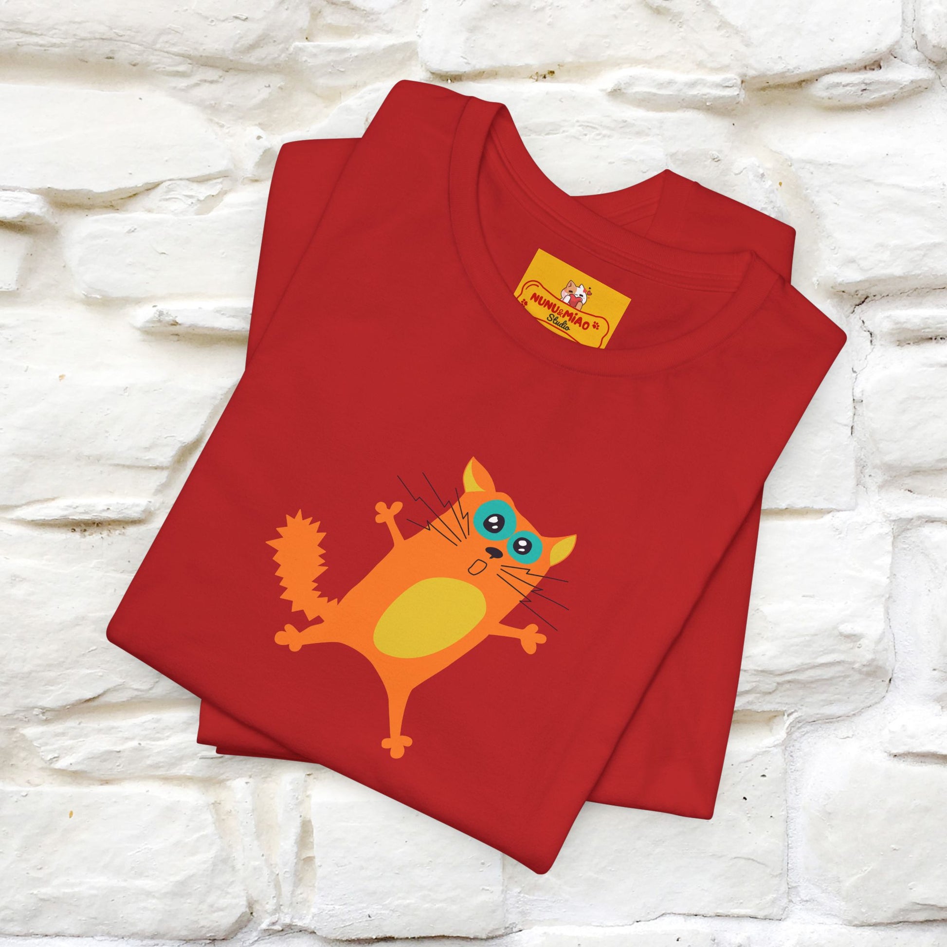 "It Always Seems Impossible Until It’s Done" Cat T-Shirt| Front & Back Design | Nunu&Miao Studio - Nunu&Miao Studio