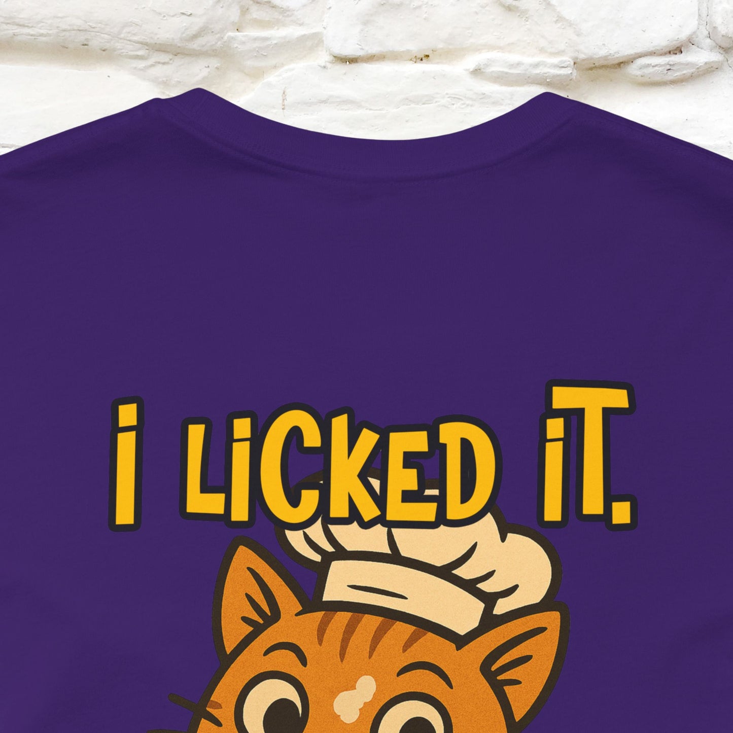 "I Licked It. It's Mine  " |Cat T-Shirt | Nunu&Miao Studio - Nunu&Miao Studio