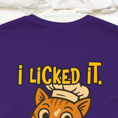 "I Licked It. It's Mine  " |Cat T-Shirt | Nunu&Miao Studio - Nunu&Miao Studio