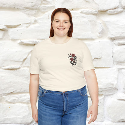 "The Rose and The Snake " Halloween T-shirt |Nunu&Miao Studio