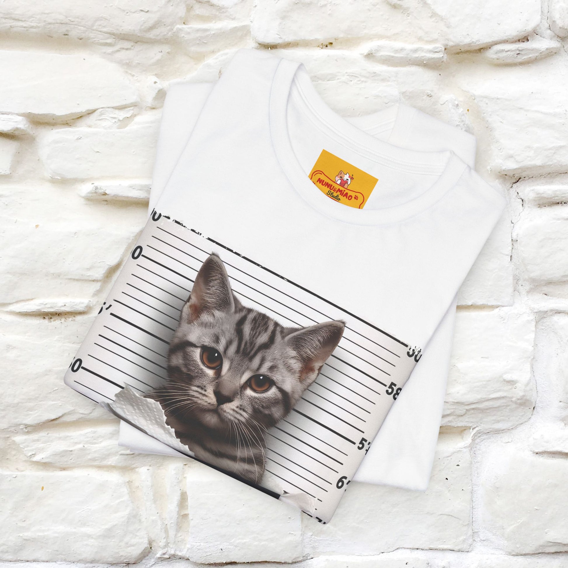 ''I Tore The Toilet Paper'' | Funny Cat T-Shirt | Nunu&Miao Studio - Nunu&Miao Studio