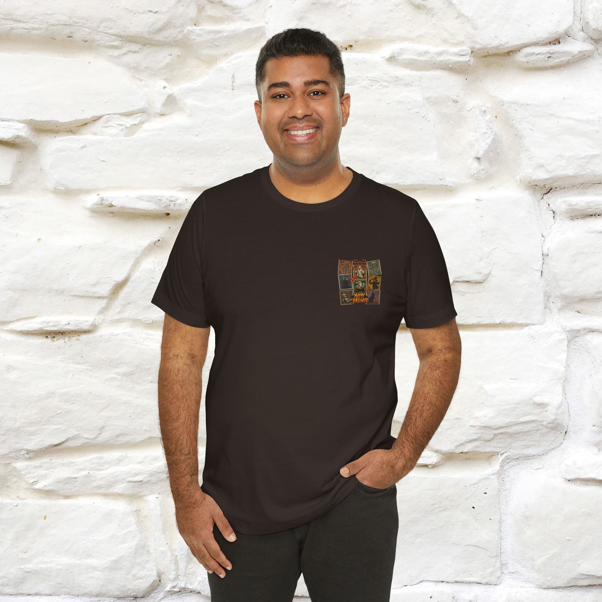 "Spooky Vibes" Cat T-shirt |Nunu&Miao Studio - Nunu&Miao Studio