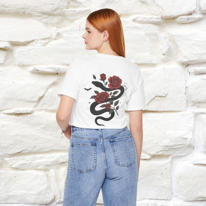 "The Rose and The Snake " Halloween T-shirt |Nunu&Miao Studio
