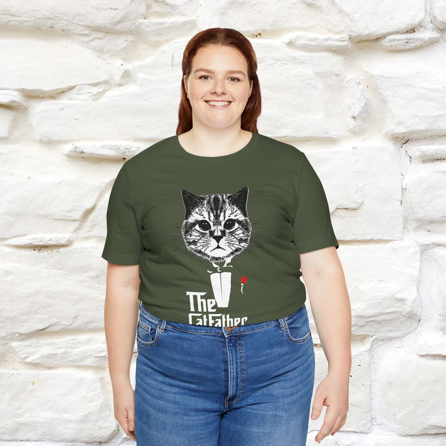 ''The Cat Father T-Shirt''| Iconic Cat Lover Tee | Nunu&Miao Studio