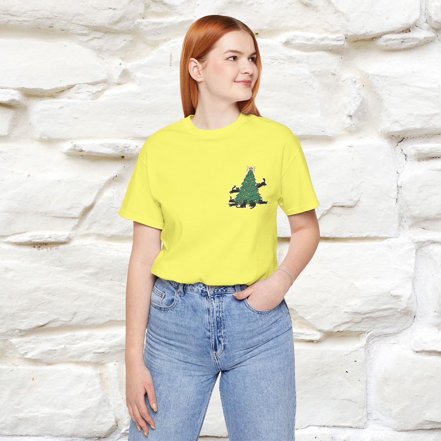 “Cat Christmas Tree” | Cat T-Shirt | Nunu&Miao Studio