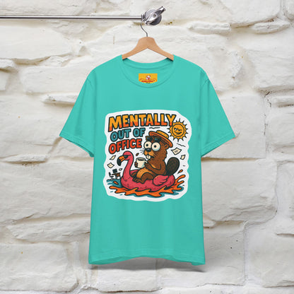 ''Mentally Out Of Office''|  Sarcastic Cat T-Shirt | Nunu&Miao Studio