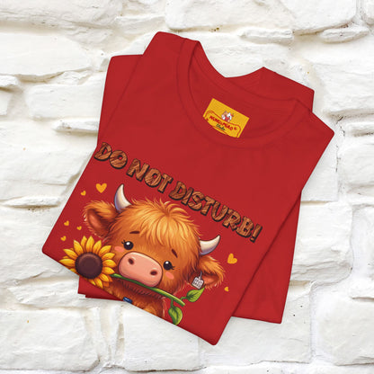 "Do Not Disturb... " |Funny T-Shirt | Nunu&Miao Studio