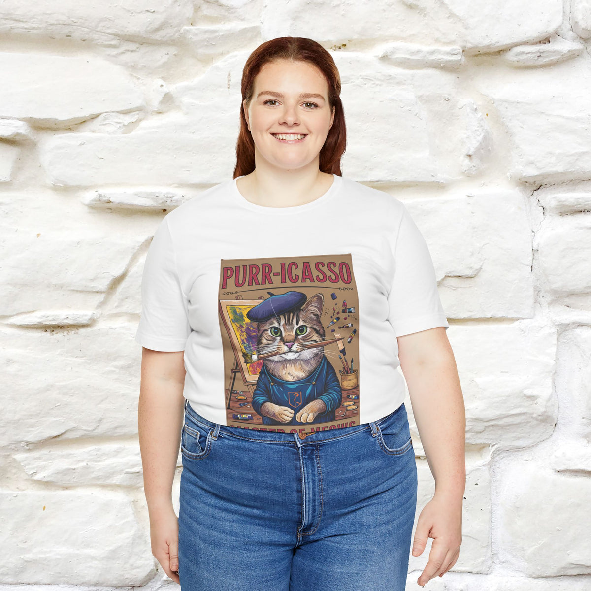 ''Purr-Icasso Masters Of Meows'' | CatT-Shirt | Nunu&Miao Studio