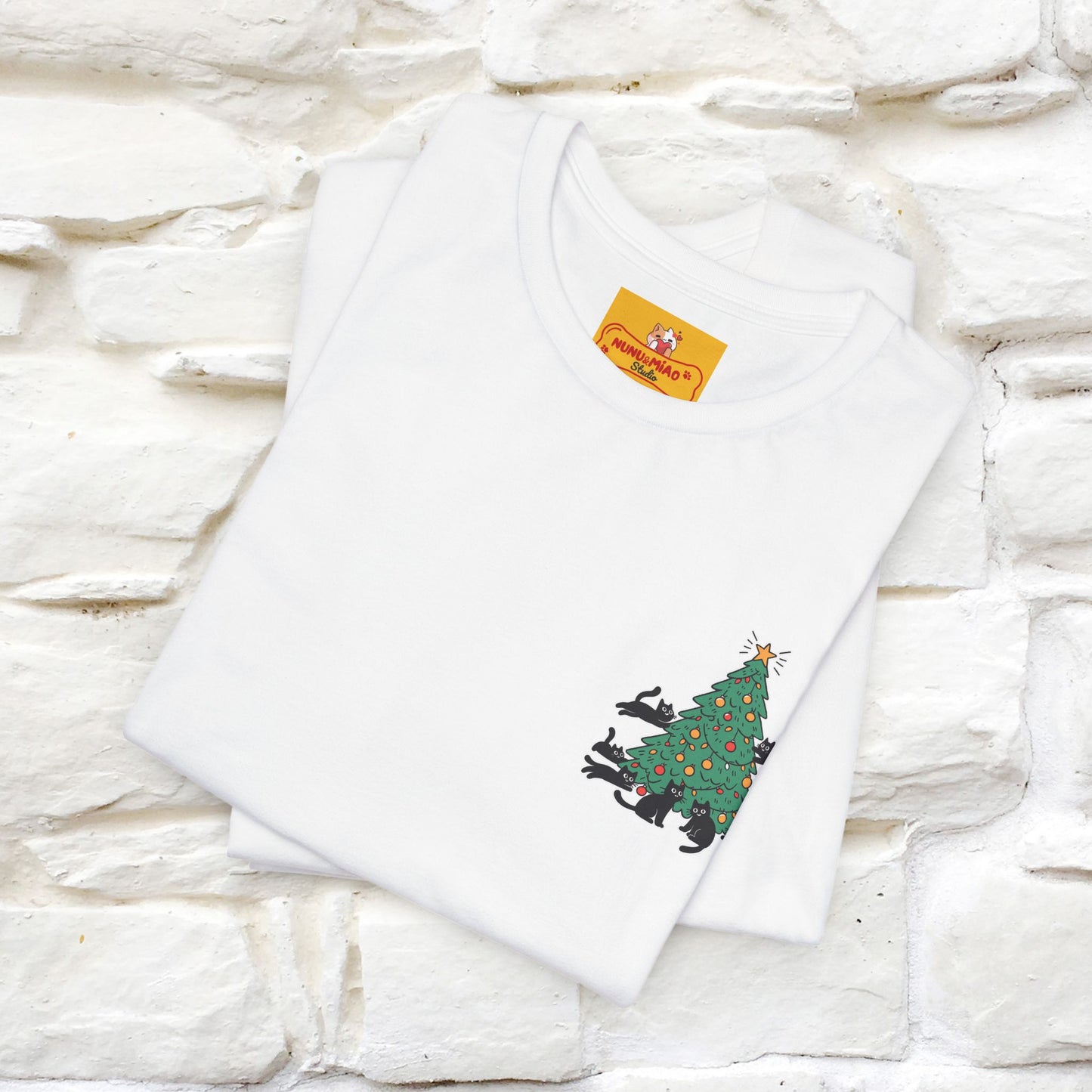 “Cat Christmas Tree” | Cat T-Shirt | Nunu&Miao Studio