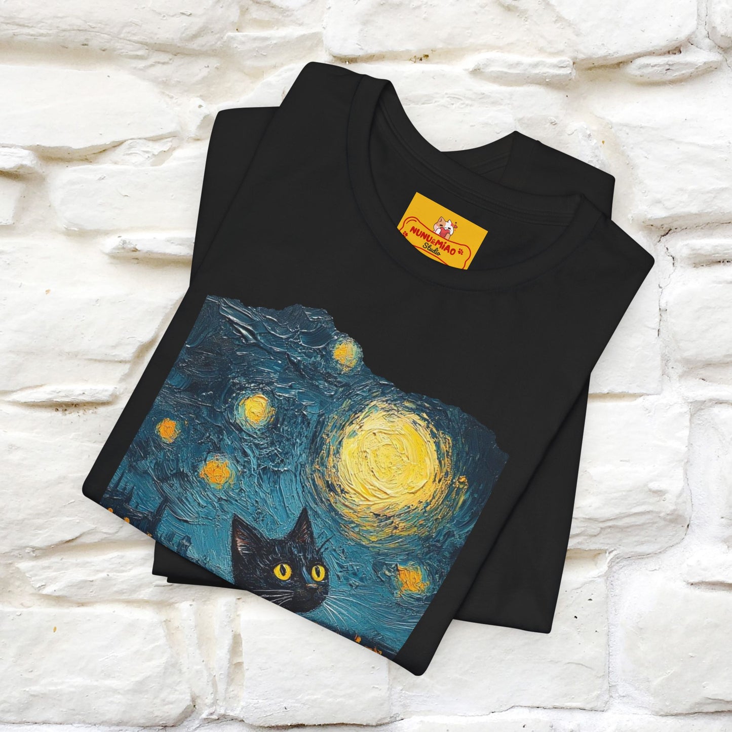 “Miaoolight.” | Cat T-Shirt | Front & Back Design | Nunu&Miao Studio