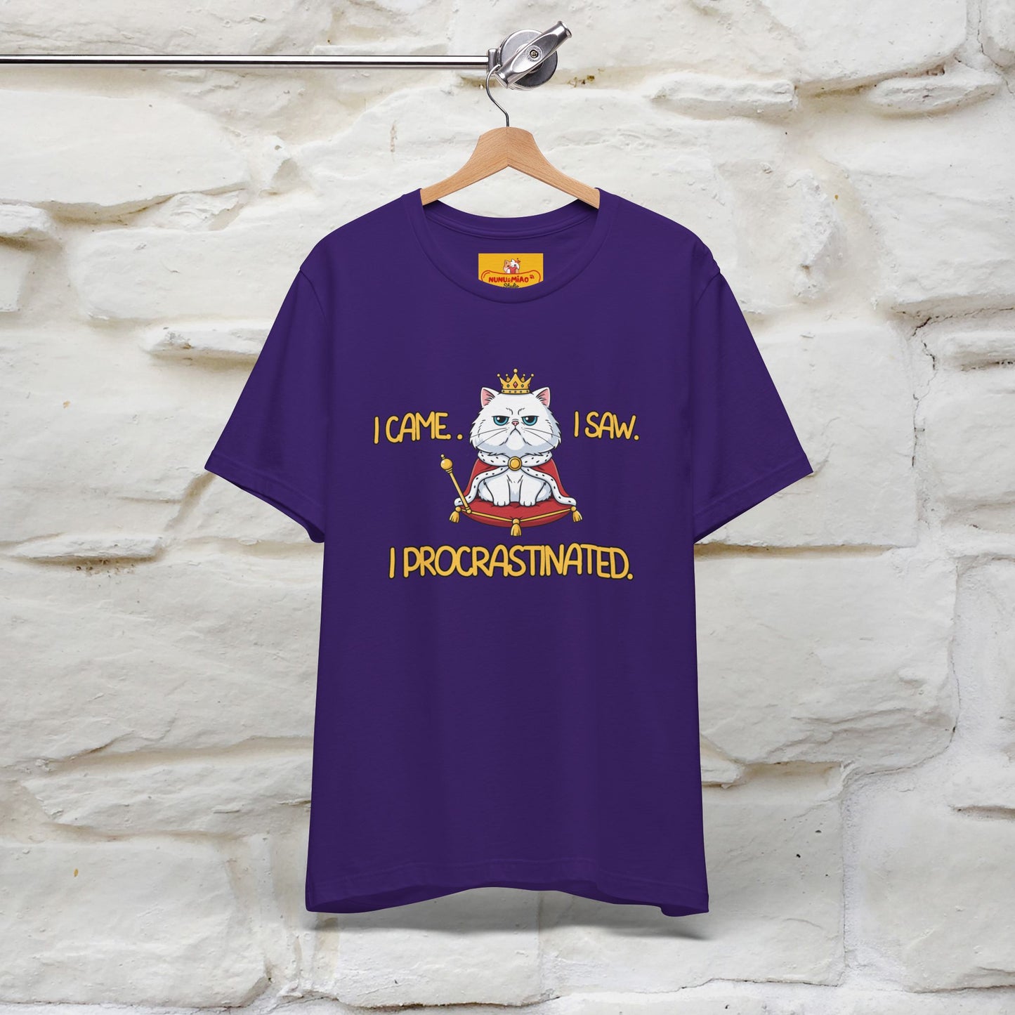 ''I came. I saw. I procrastinated.''| Funny T-Shirt | Nunu&Miao Studio