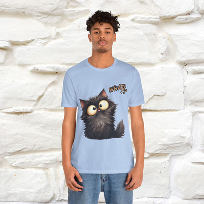 ''What ?'' | Cat T-Shirt  | Nunu&Miao Studio - Nunu&Miao Studio
